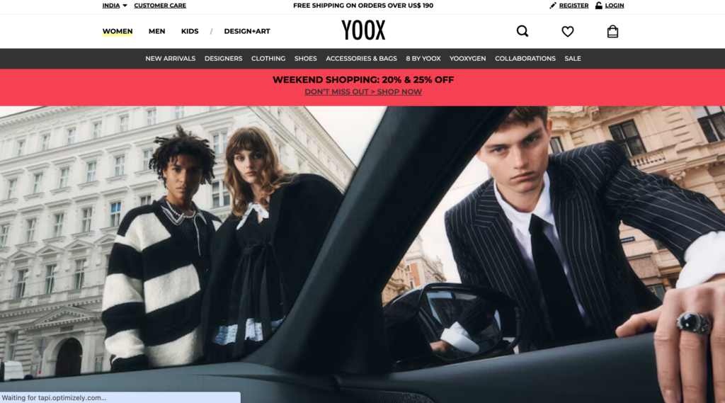 Shipping And Delivery Process Of Yoox